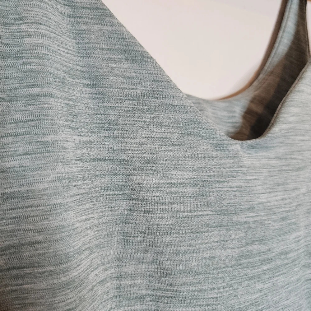 Lululemon Align Crop Tank Heathered Tidewater Teal Size 14 - Picture 9 of 14